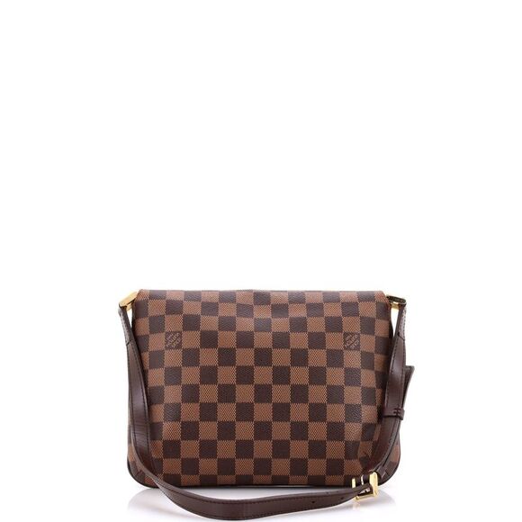 Louis Vuitton Musette Tango Handbag Damier Brown - Picture 3 of 6
